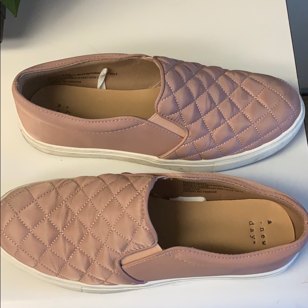 Pink sneakers